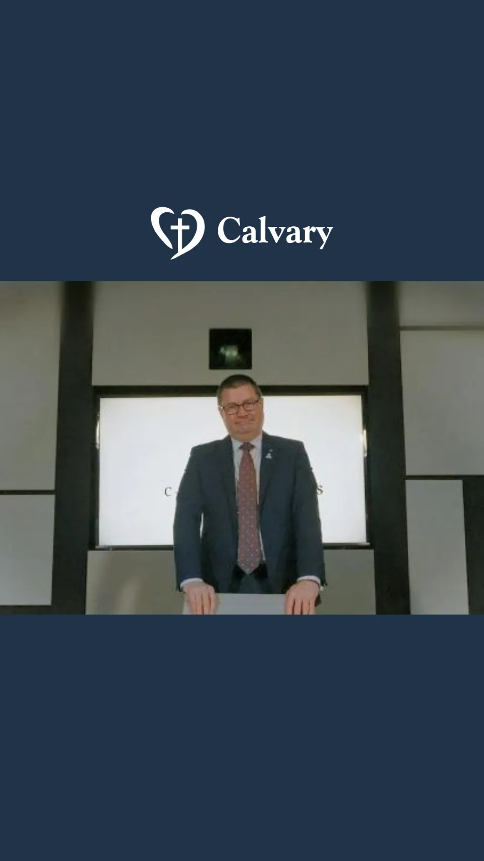 Martin Bowles | Calvary